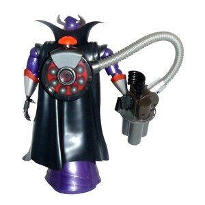 Evil Emperor Zurg Action Figure with Blaster & Cape Disney Toy Story 2